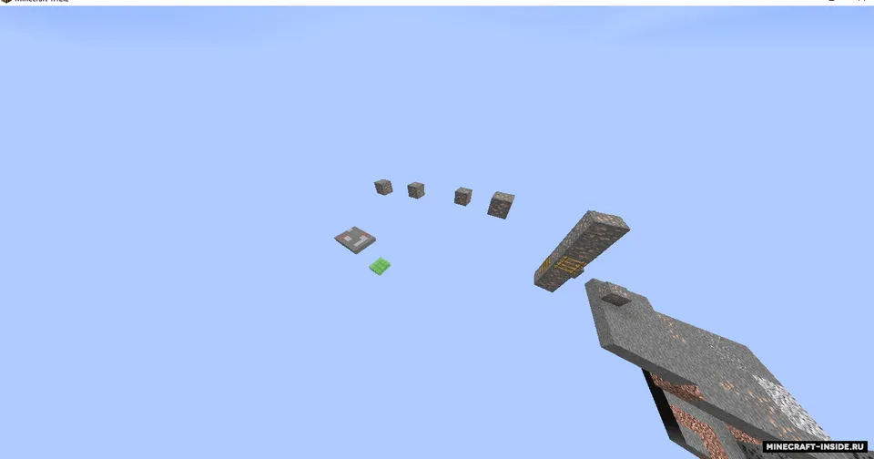Maynkrafter yo'li - Parkur xaritasi — Minecraft xarita, rasm 2