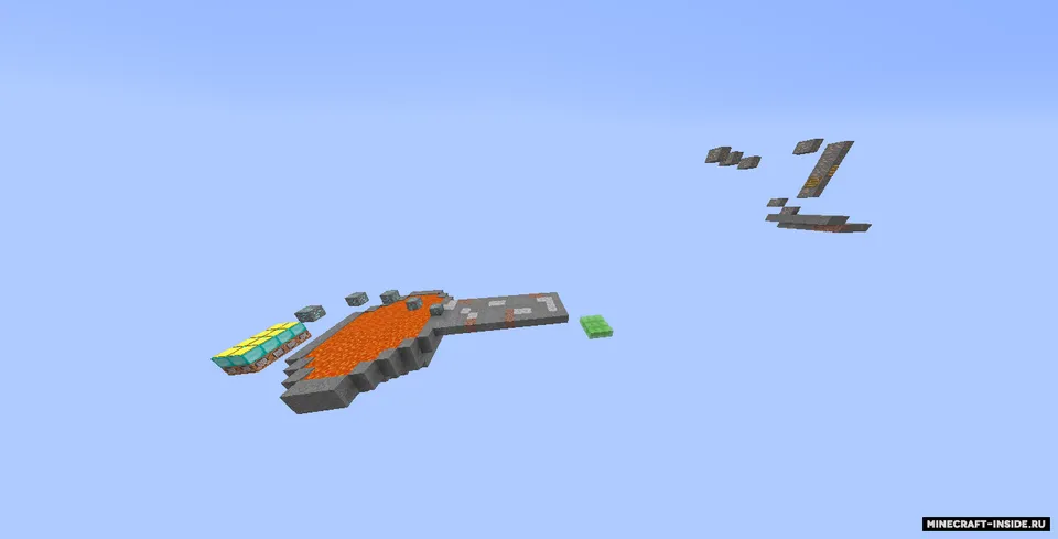 Maynkrafter yo'li - Parkur xaritasi — Minecraft xarita, rasm 3