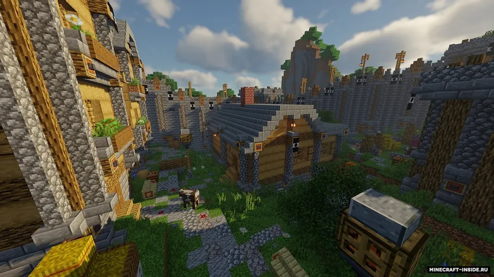 Qasr uchun jang - 1-bob — Minecraft xarita, rasm 3