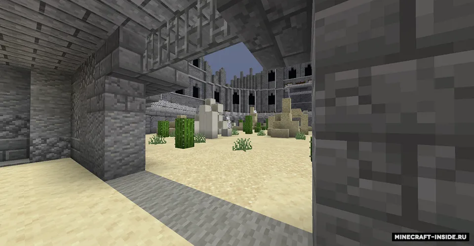 PVP uchun kolizey — Minecraft xarita, rasm 4