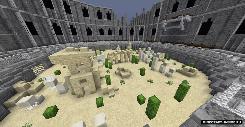 PVP uchun kolizey — Minecraft xarita, rasm 6