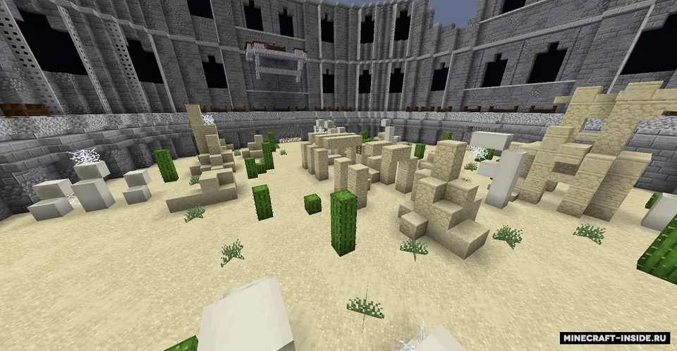 PVP uchun kolizey — Minecraft xarita, rasm 7