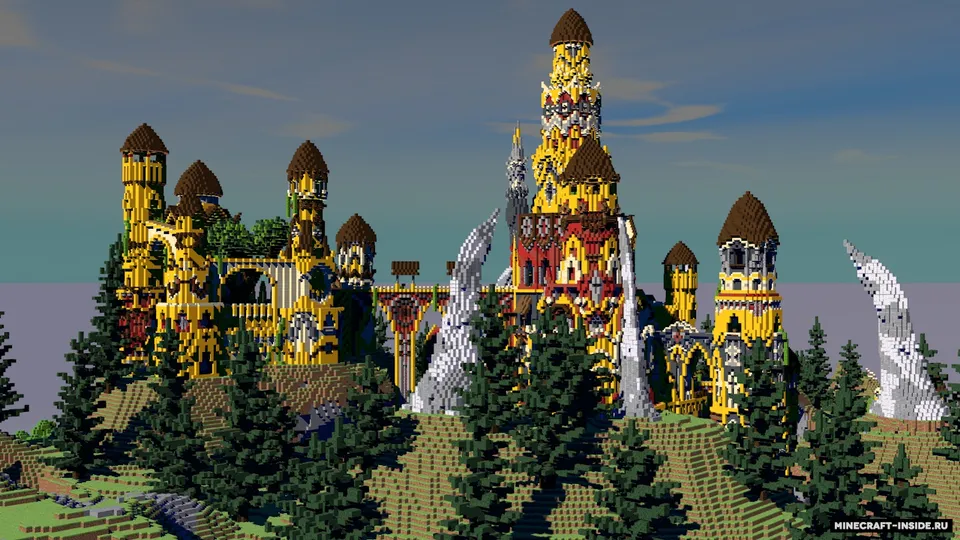 Freefall qasri — Minecraft xarita, rasm 3