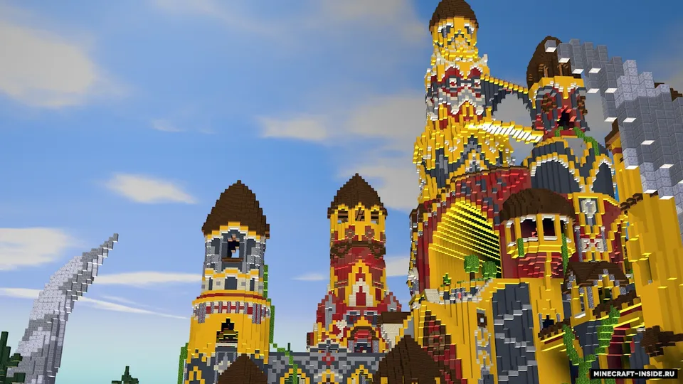 Freefall qasri — Minecraft xarita, rasm 5