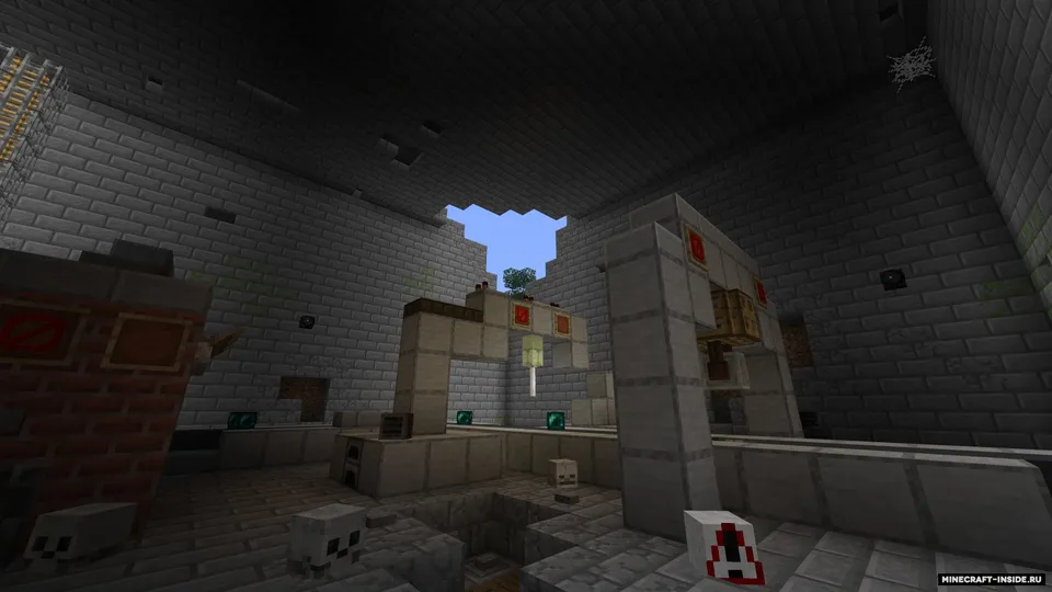 Tashlandiq fabrika - 1-bob — Minecraft xarita, rasm 5