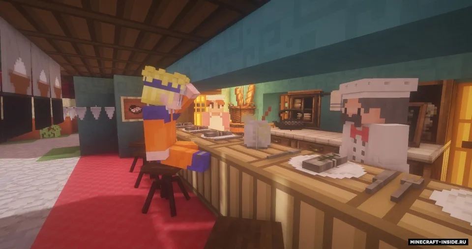 The Essence of Shinobi (Naruto Universe) — Minecraft xarita, rasm 5