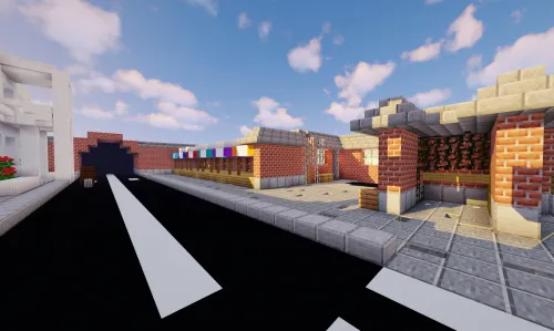 Shaharda sarguzasht — Minecraft xarita, rasm 1