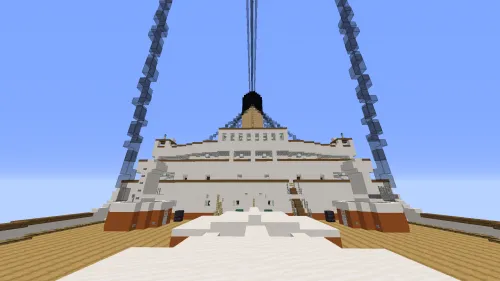 RMS Titanic — Minecraft xarita, rasm 1