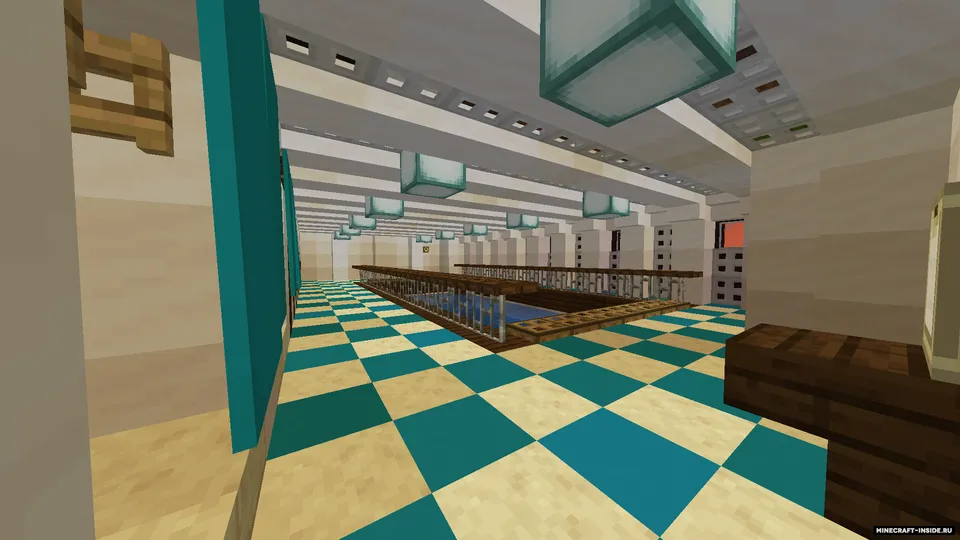 RMS Titanic — Minecraft xarita, rasm 2