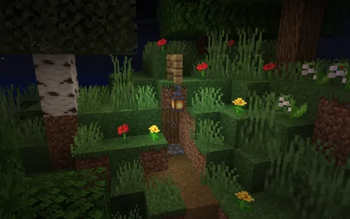 Tepalikdagi tashlandiq uy — Minecraft xarita, rasm 1