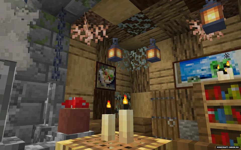 Tepalikdagi tashlandiq uy — Minecraft xarita, rasm 4