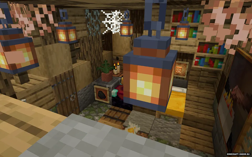 Tepalikdagi tashlandiq uy — Minecraft xarita, rasm 7