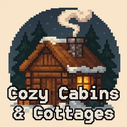 Cozy Cabins and Cottages — Minecraft mod, rasm 1