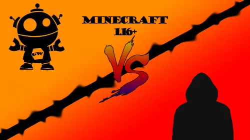 Droid vs Hacker — Minecraft xarita, rasm 1