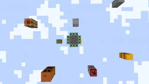 Bloklarda omon qolish — Minecraft xarita, rasm 1