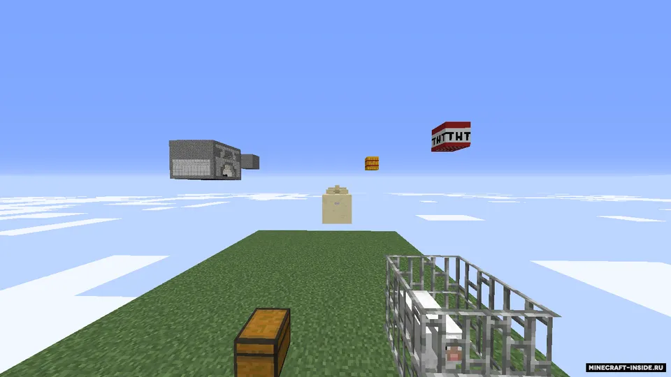 Bloklarda omon qolish — Minecraft xarita, rasm 4