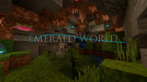 Emerald World — Minecraft xarita, rasm 1