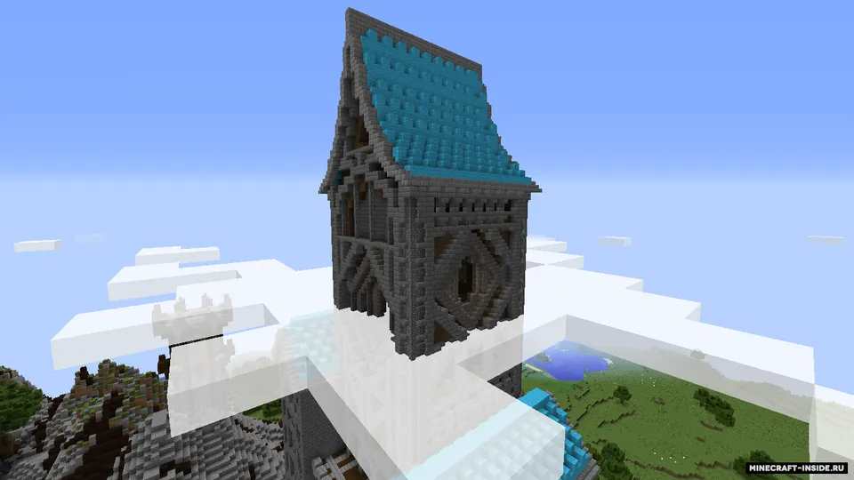 Fantasy Castle & Village — Minecraft xarita, rasm 3