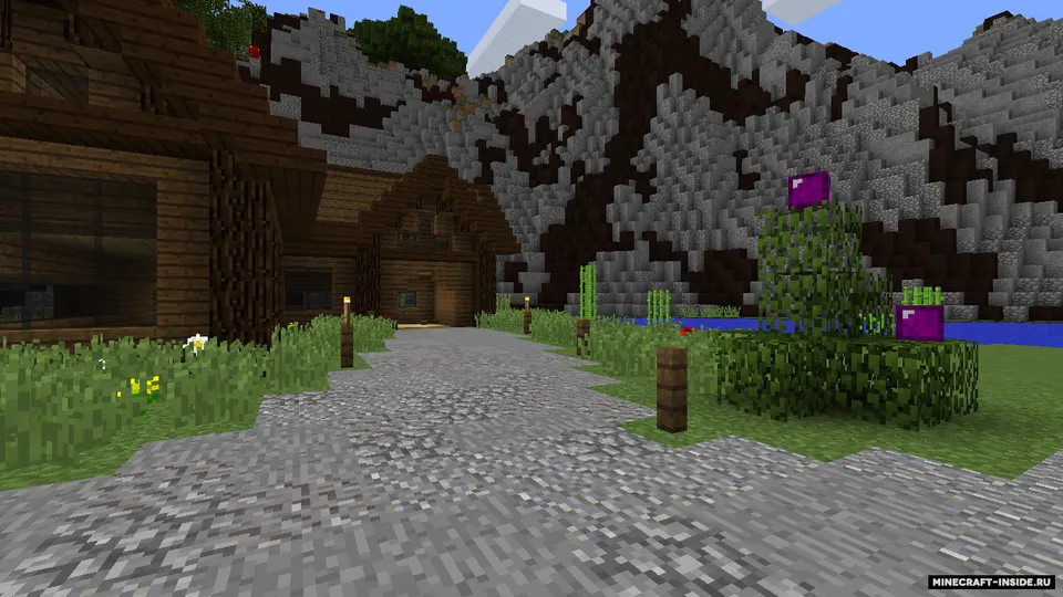 Fantasy Castle & Village — Minecraft xarita, rasm 6