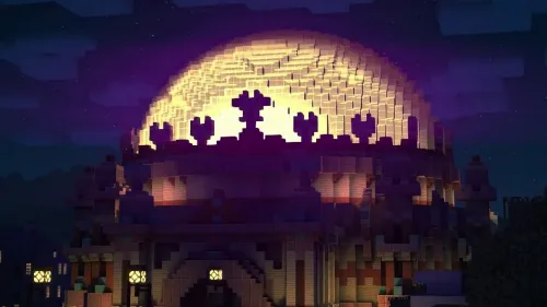 Minecraft Story Mode: Endercon — Minecraft xarita, rasm 1