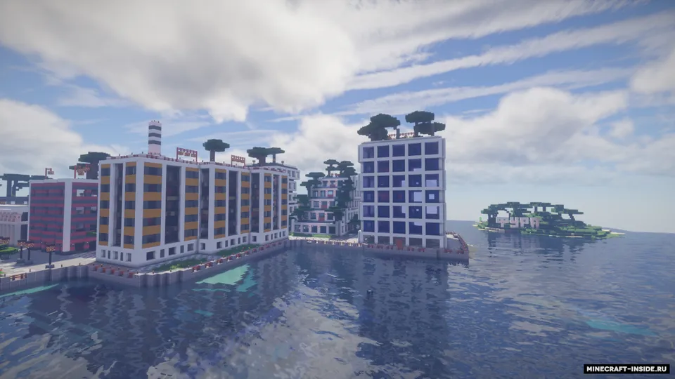2D City - katta shahar — Minecraft xarita, rasm 3