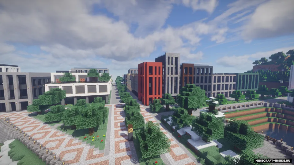 2D City - katta shahar — Minecraft xarita, rasm 5