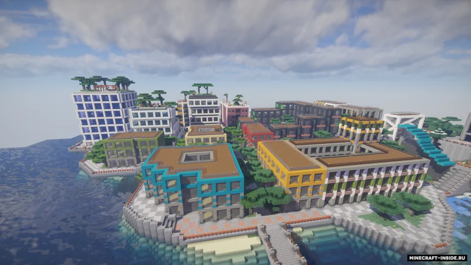 2D City - katta shahar — Minecraft xarita, rasm 6