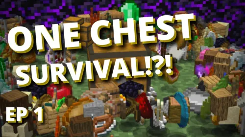 One Chest Survival — Minecraft xarita, rasm 1
