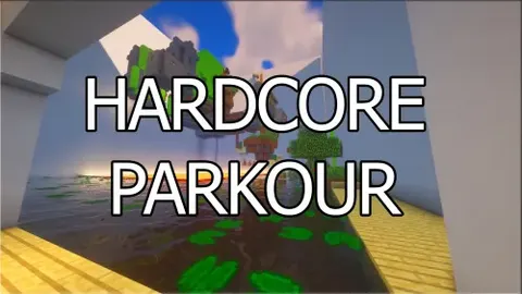 Hardcore Parkour Map by Buskor