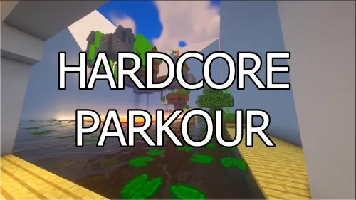 Hardcore Parkour Map by Buskor — Minecraft xarita, rasm 1