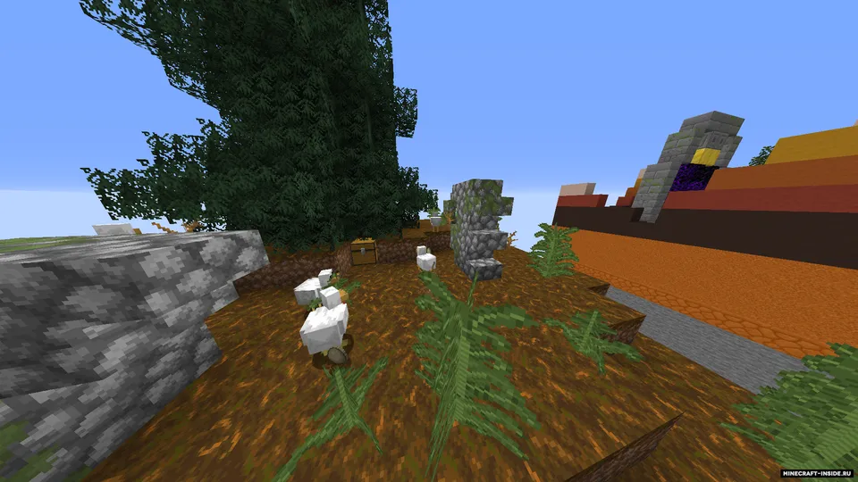 Chunklarda omon qolish — Minecraft xarita, rasm 6