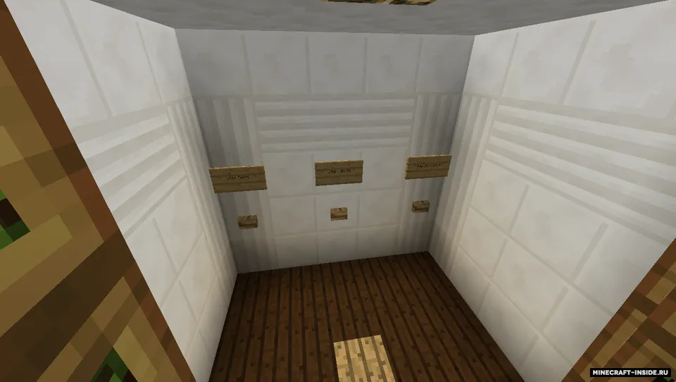 Sinovlardan o'ting va so'zni yig'ing — Minecraft xarita, rasm 2