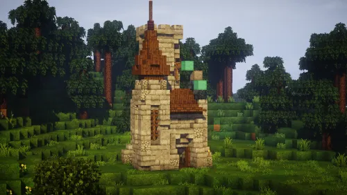 Kichkina qasr — Minecraft xarita, rasm 1