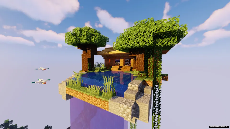 Orollarda berkmachoq — Minecraft xarita, rasm 4