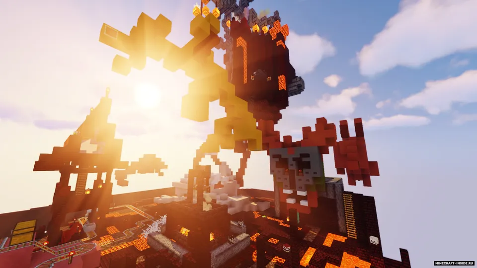 Orollarda berkmachoq — Minecraft xarita, rasm 6