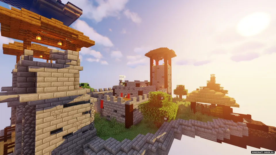 Orollarda berkmachoq — Minecraft xarita, rasm 7