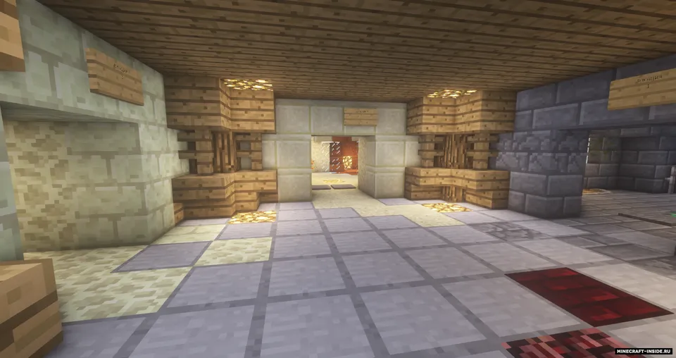 Do'zaxning to'rt doirasi — Minecraft xarita, rasm 2