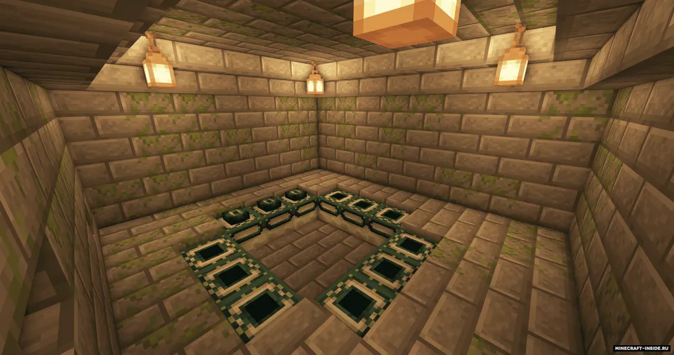 To'qqiz chunk - Omon qolish xaritasi — Minecraft xarita, rasm 2