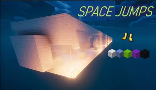 Space Jumps — Minecraft xarita, rasm 1