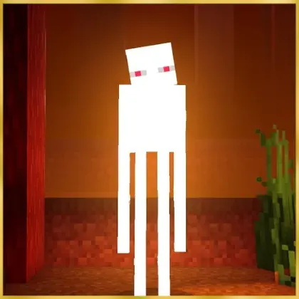 The White Enderman by ZZiggs