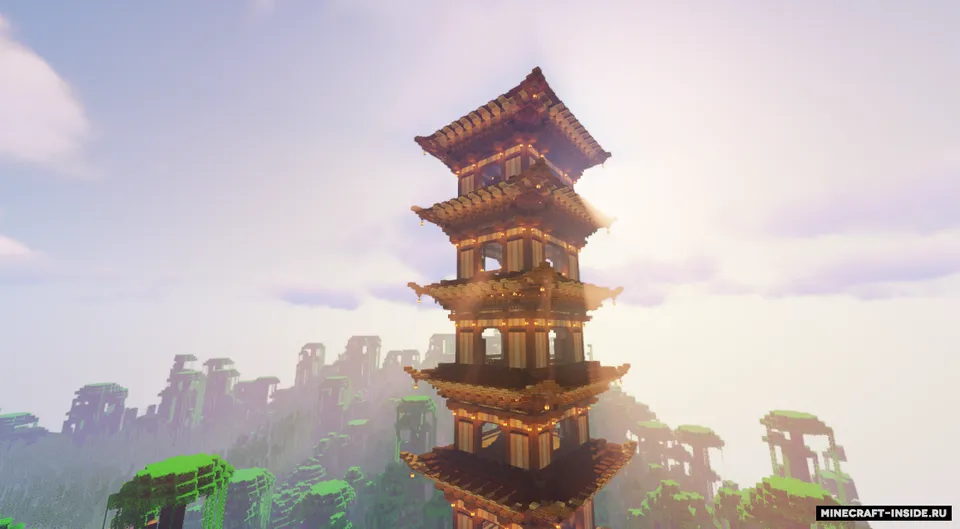 Yapon qishlog'i — Minecraft xarita, rasm 6