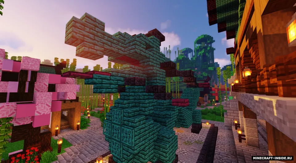 Yapon qishlog'i — Minecraft xarita, rasm 8
