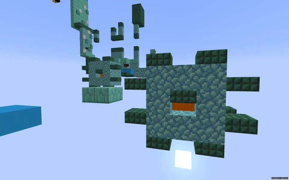 Sky Of Colours Parkour — Minecraft xarita, rasm 2