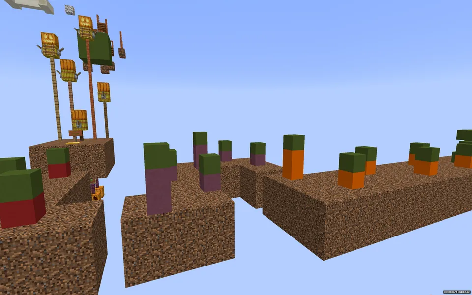 Sky Of Colours Parkour — Minecraft xarita, rasm 3