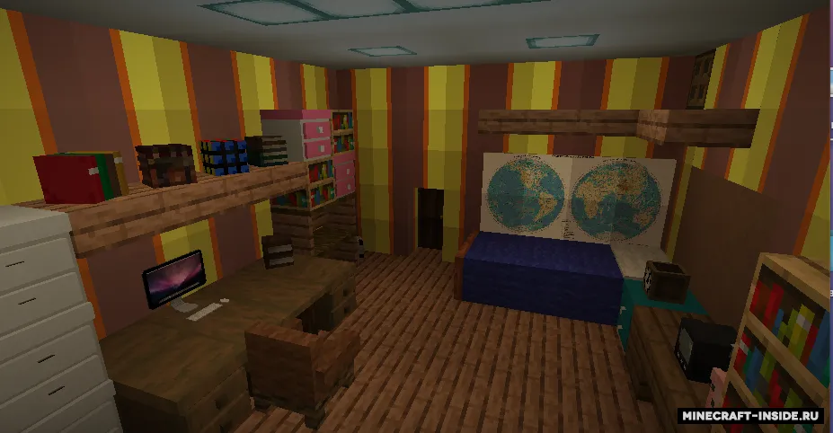 Fiksiklar xaritasi — Minecraft xarita, rasm 2