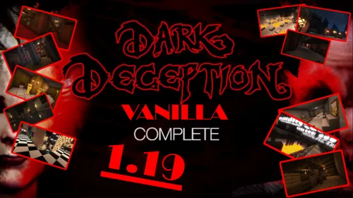 Dark Deception Vanilla — Minecraft xarita, rasm 1