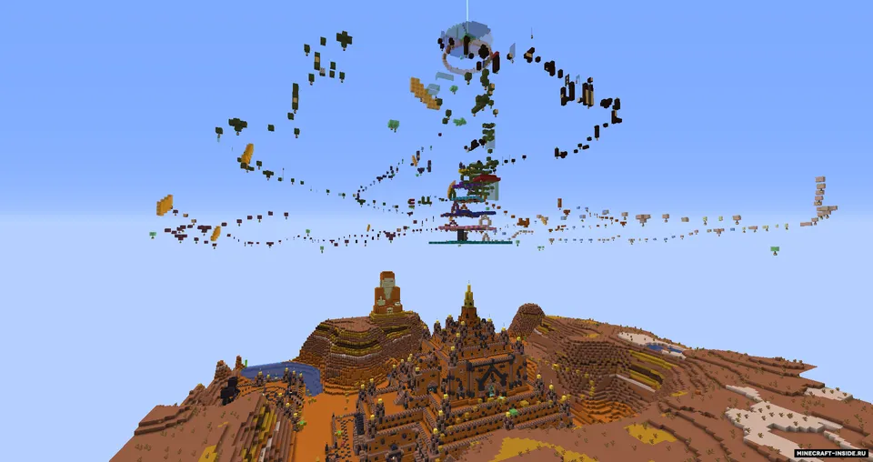 Only Parkour 2: Thatbyinnyu Temple — Minecraft xarita, rasm 3