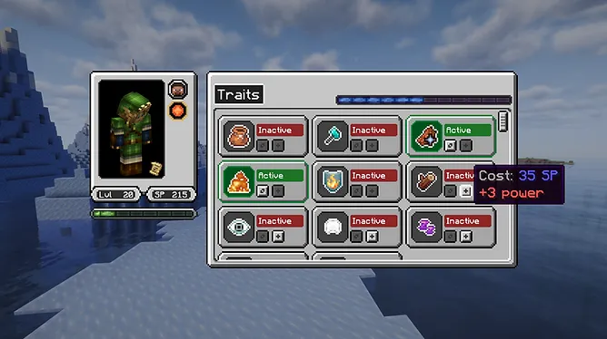 Tyz's Skills — Minecraft mod, rasm 3
