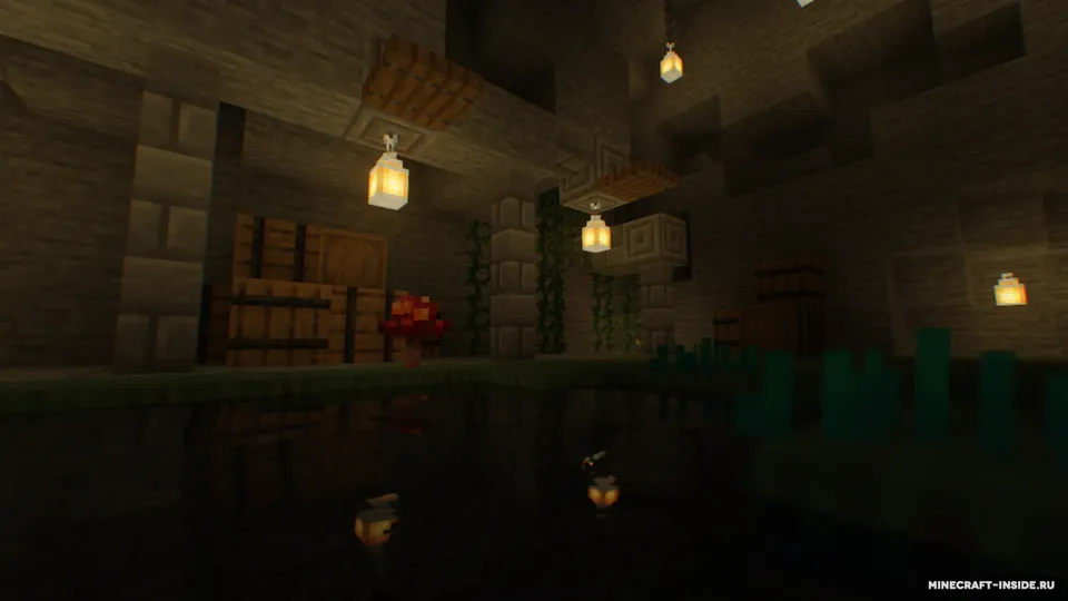 Parkour Cave - tezkor parkur xaritasi — Minecraft xarita, rasm 4