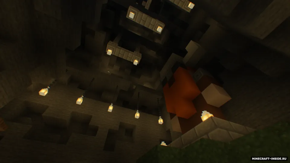 Parkour Cave - tezkor parkur xaritasi — Minecraft xarita, rasm 5